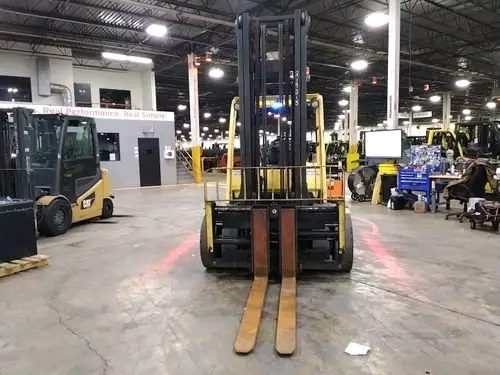 Hyster forklift available for rental for warehouse operations