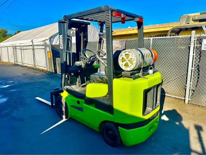 Clark LPG forklift for warehouse material handling operations
