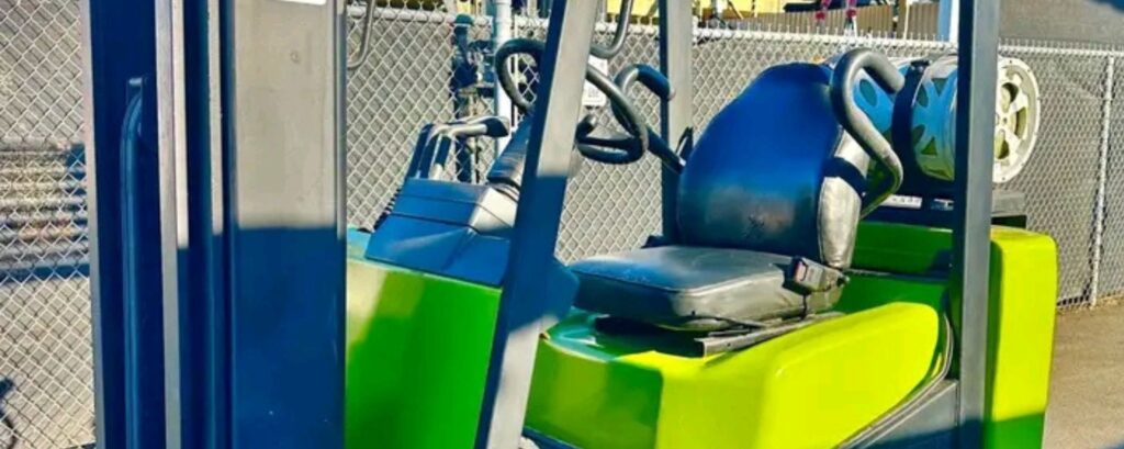 forklift maintenance Lagos Ogun operator seat inspection gas forklift