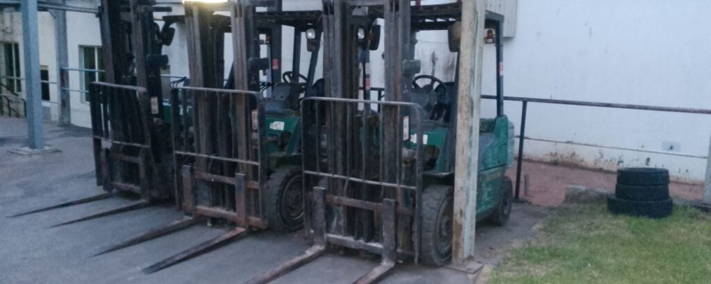 forklift fleet maintenance Lagos Ogun multiple forklifts inspection